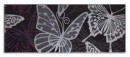 Placa decor Mariposa Negro